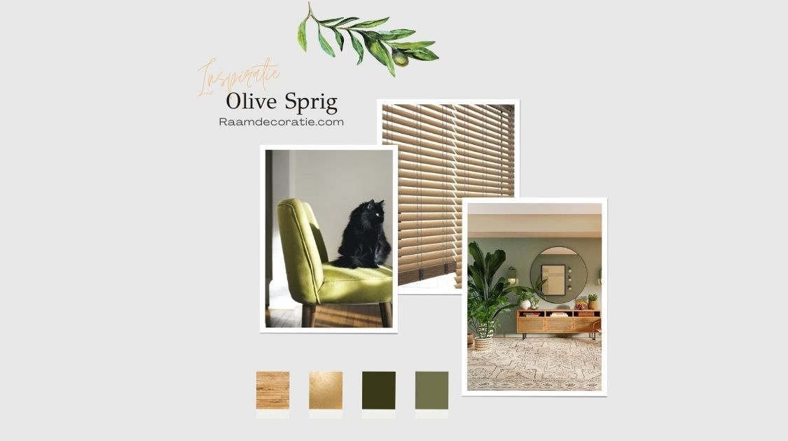afbeelding kleur van het jaar Olive Sprig