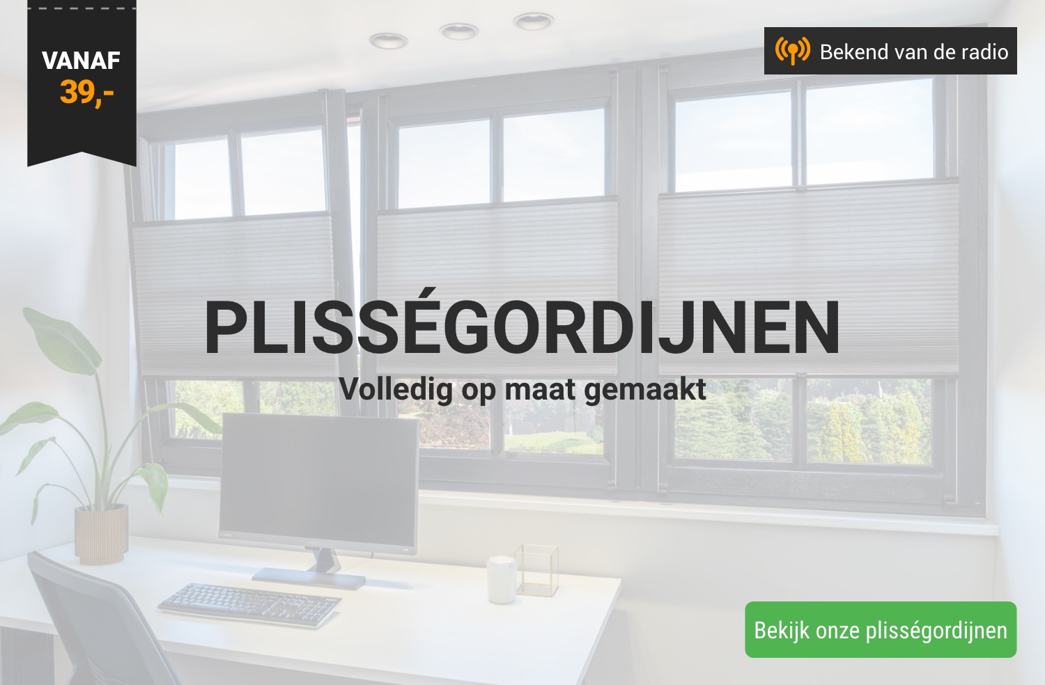 plissegordijnen